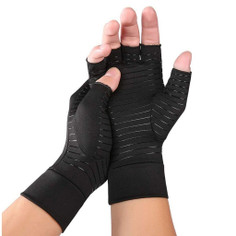 Copper-Infused Therapeutic Compression Gloves product